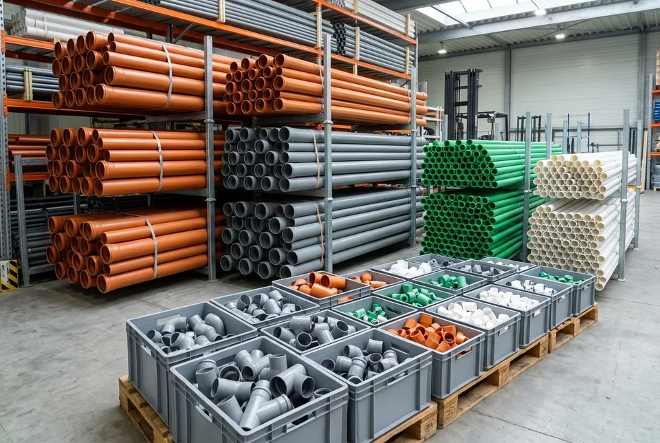 uPVC Sewage Drainage & PPR Clean Hot/Cold Water Piping Systems