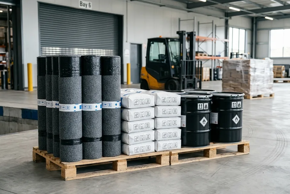 Waterproofing Membranes, Paving Bitumen & Construction Mortars